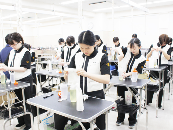 トリミング実習は準備が大切！
